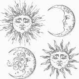 Солнце и месяц